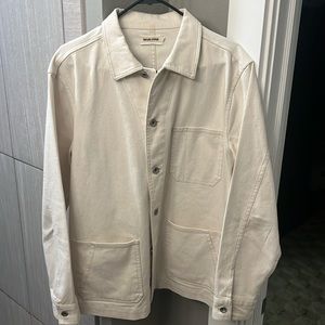 Taylor Stitch OJAI Jacket - Chore Jacket in Ivory- Size 40 / L